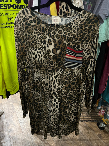 Grace & Emma Leopard Dress