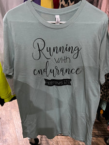 Running with Endurance Mint Tee